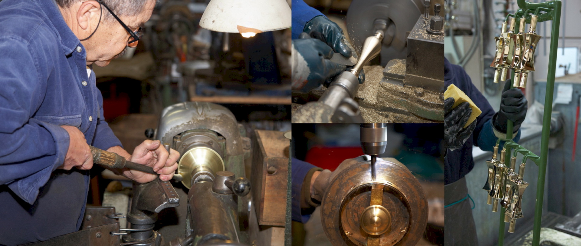 Proceso fabricacion tradiccional PEDRET Lámparas