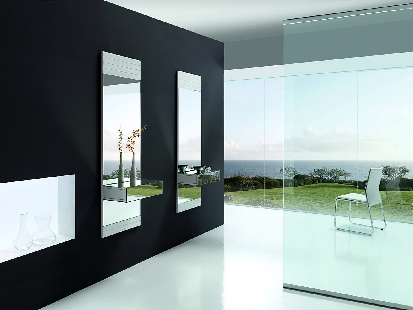 Mueble entrada moderno A-KENT 01 by Nacher® en muebles antoñán® León