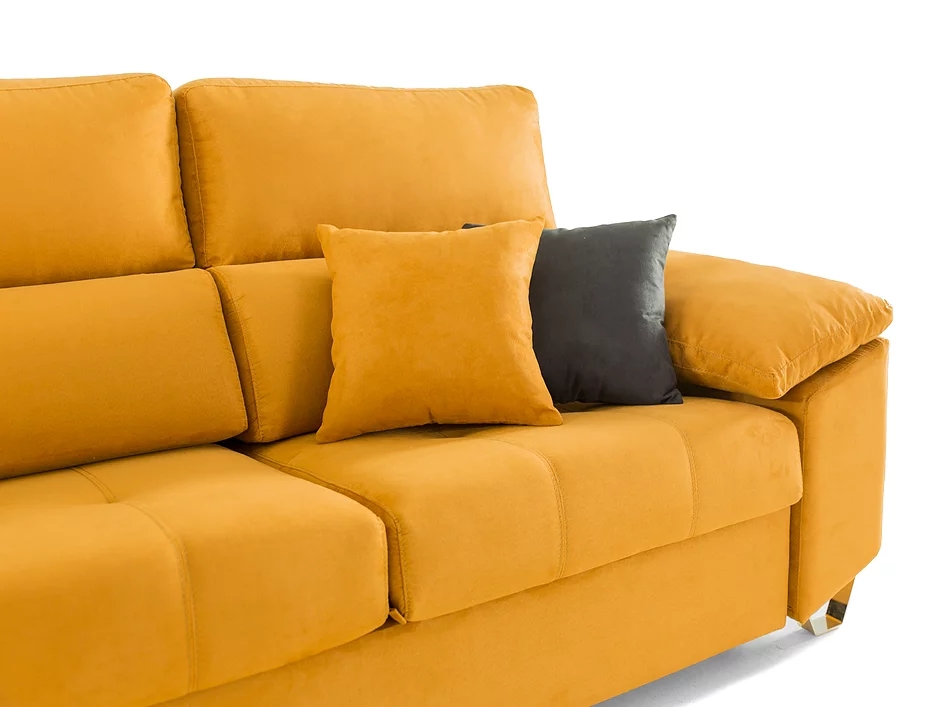 Rinconera con sofá cama sistema APERTURA ITALIANA modelo CARLA RINCON CHAISE 10 en Muebles ANTOÑÁN