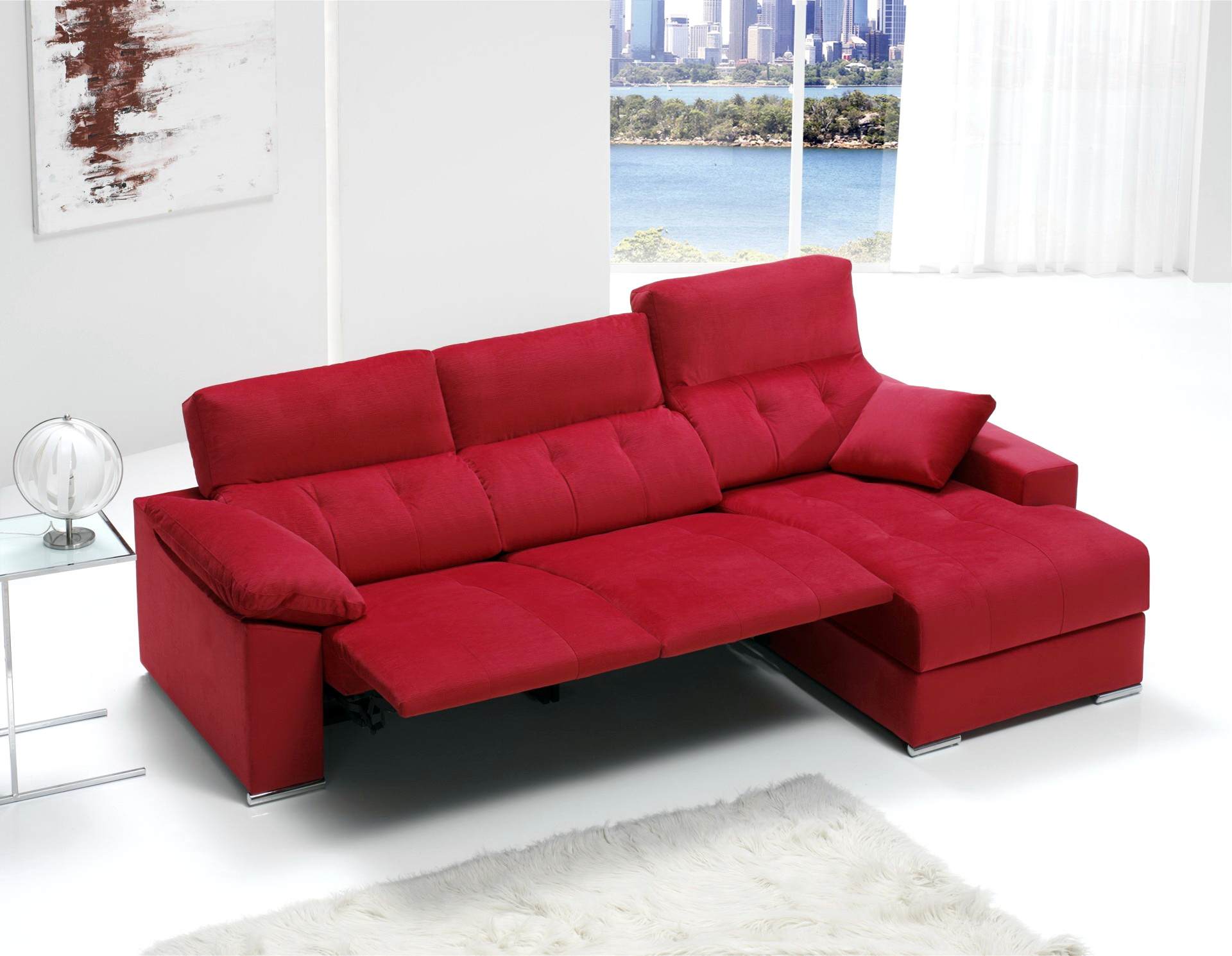 Soriano Martinez Tapizados chaise-longue modelo 594 confort 0063 en muebles antoñán® León