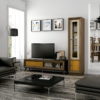 Mueble salón moderno en madera VINTAGE MODULAR 02 by Ecopin en muebles antoñán® León