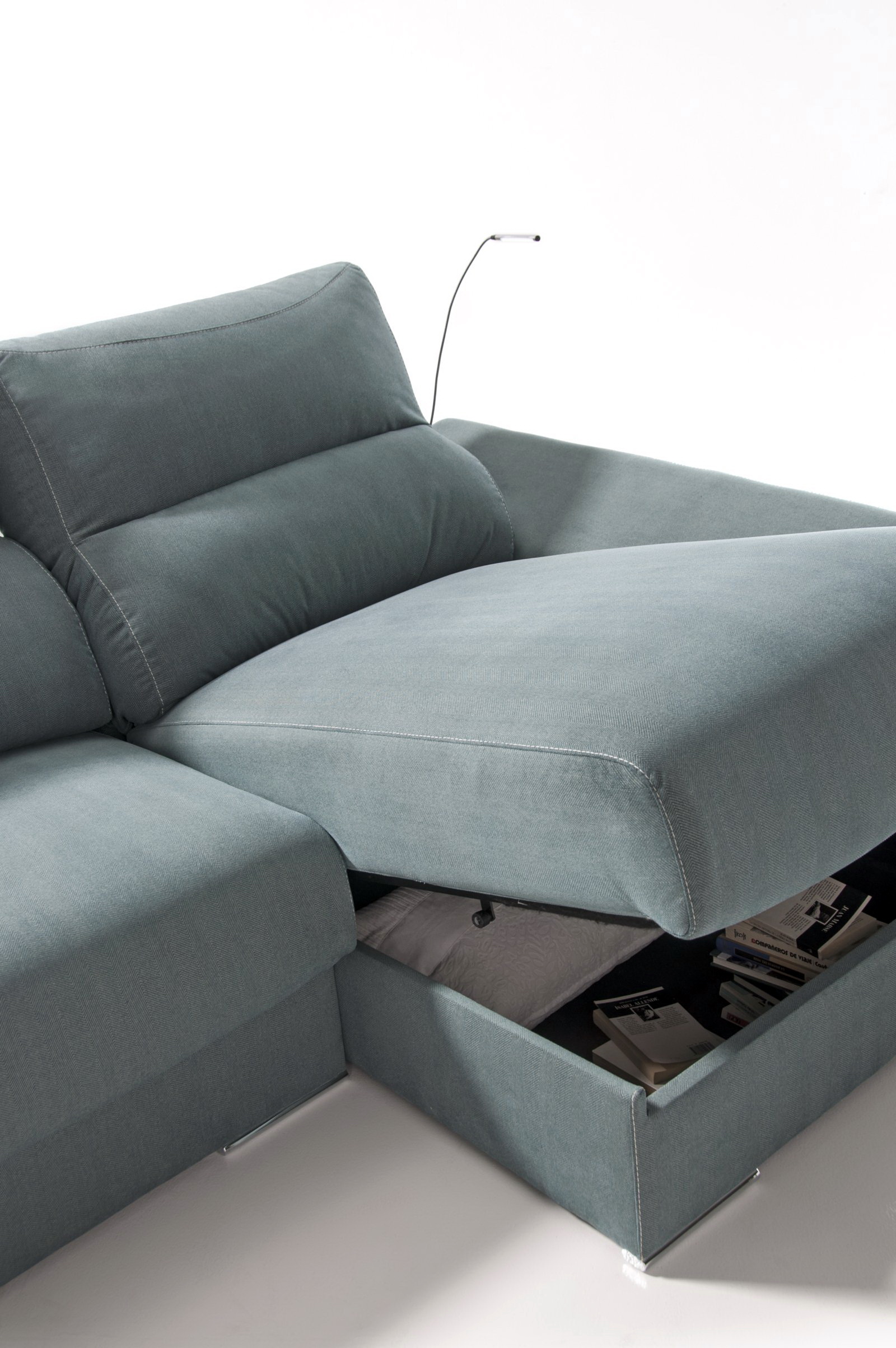 Sofá chaise-longue deslizante Akua 3 by Future Design Confort en muebles antoñán® León