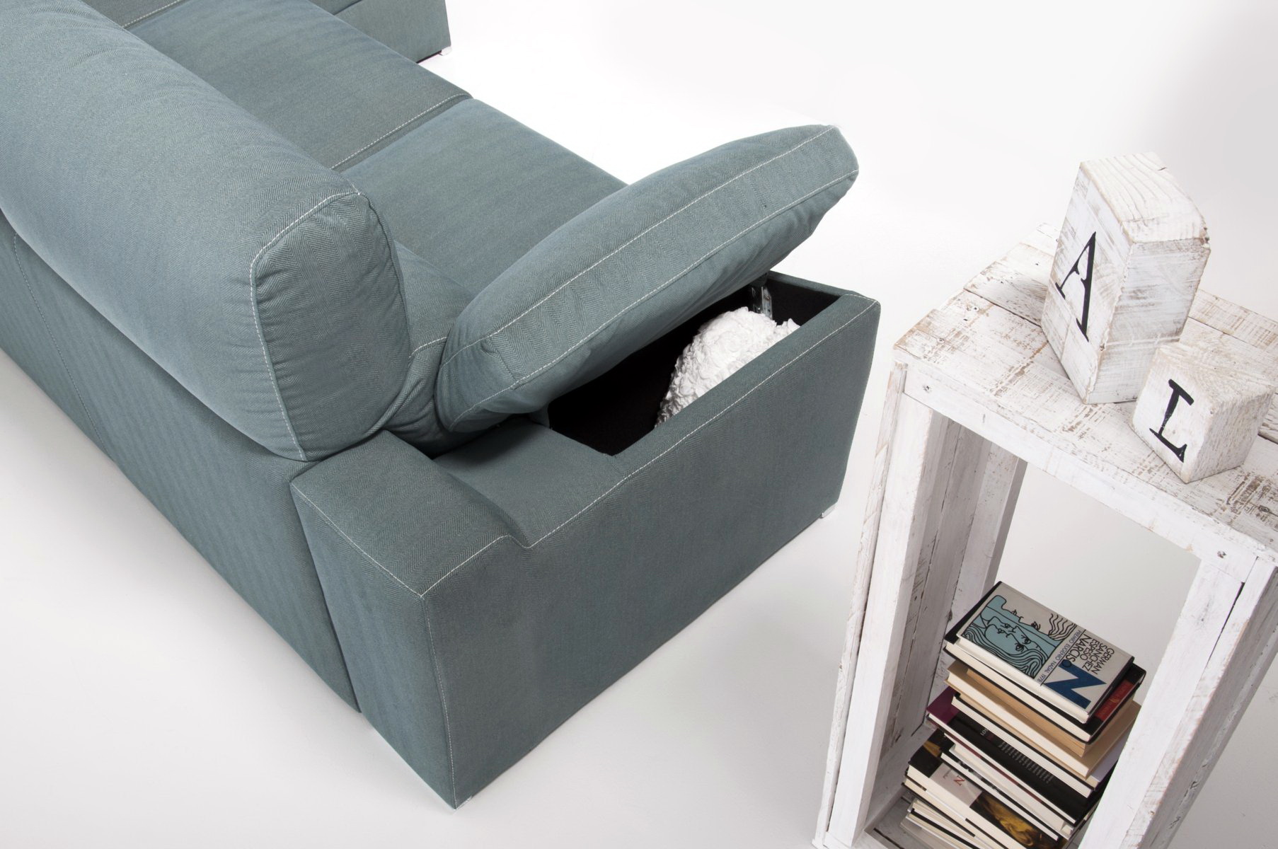 Sofá chaise-longue deslizante Akua 5 by Future Design Confort en muebles antoñán® León
