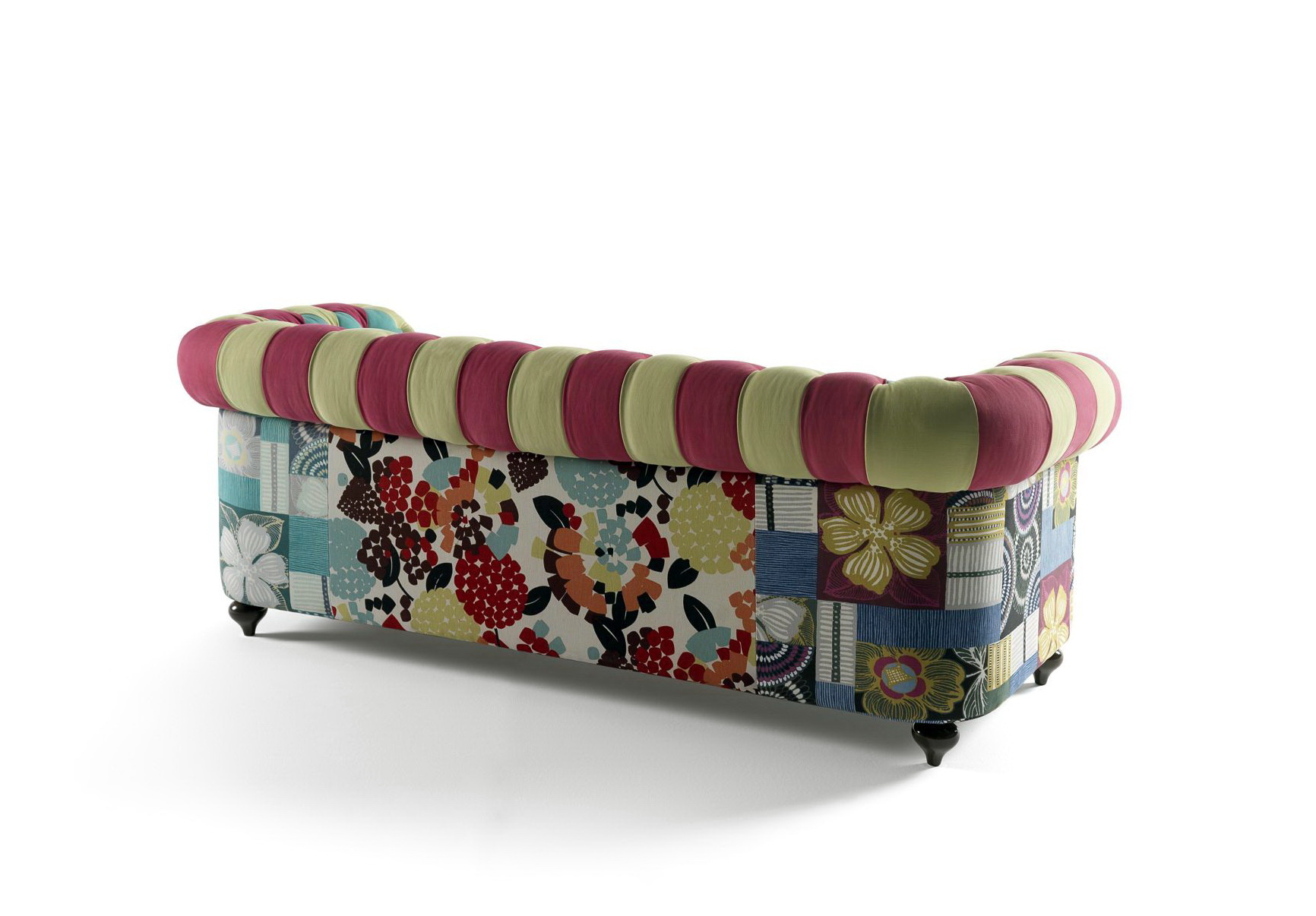 Sofá chester tapizado patchwork 03 en muebles antoñán® León