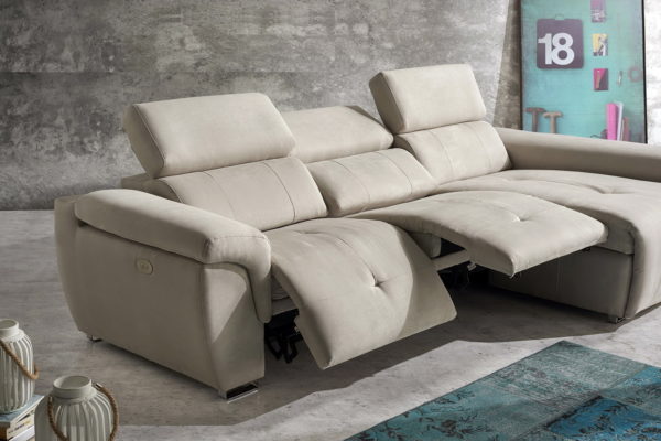 BONY sofá modular relax motorizado by Vizcaíno Tapizados en muebles antoñán® León (2)
