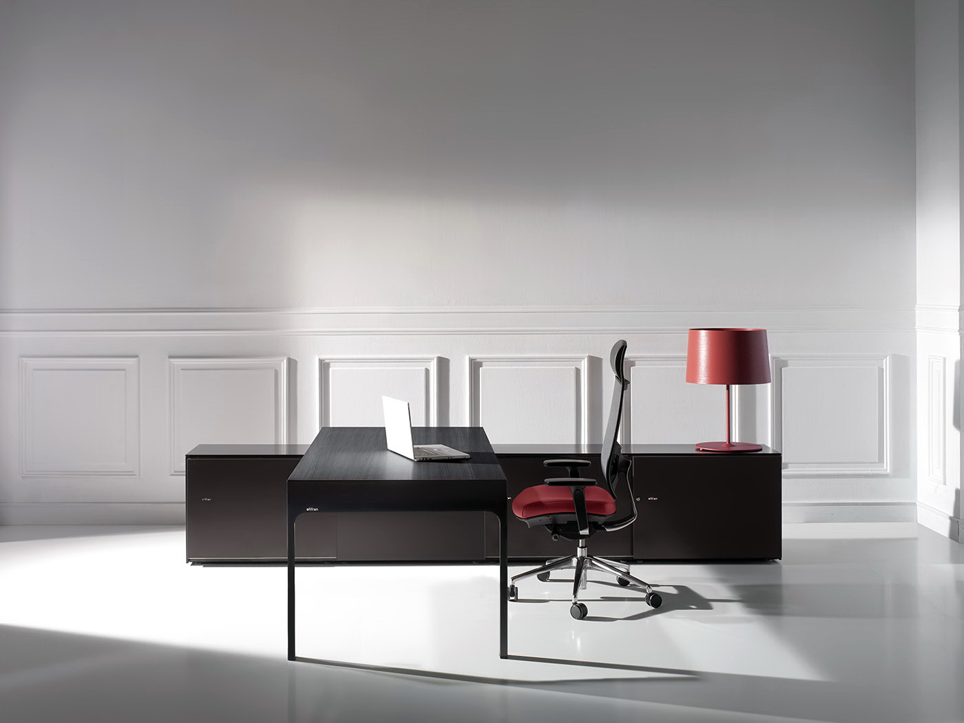 Mesa Despacho moderna Lancewood-negro-antracita-04 by Ofifran en muebles antoñán® León