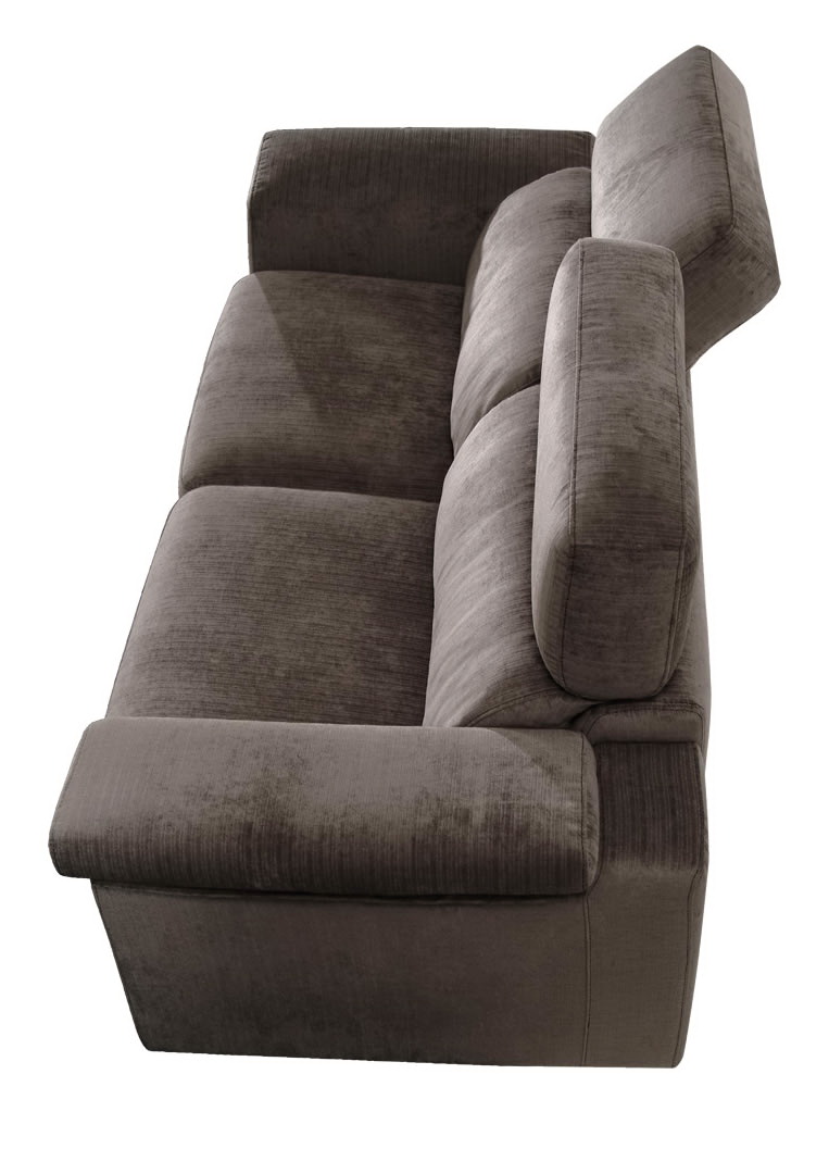 Sofá Chaise-Longue modular asientos extensibles ZARA 83 by Paco Bautista en muebles antoñán® León