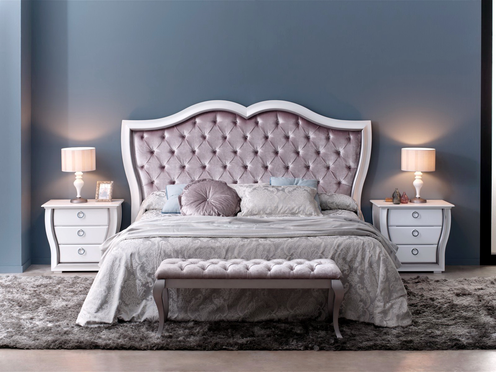 Dormitorio cama tapizada Zache 0018 by Zache Diseño Anzadi Mobiliario en muebles antoñán® León