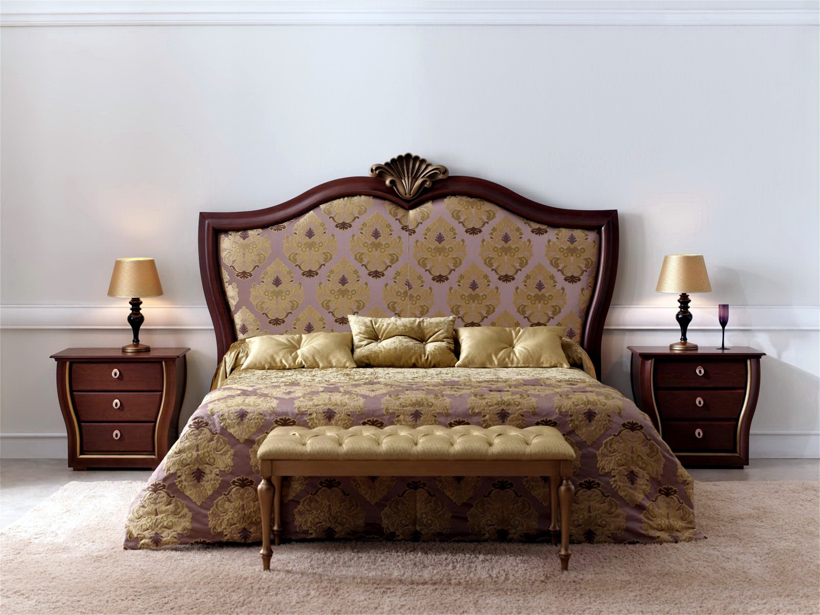 Dormitorio cama tapizada Zache 0048.1 by Zache Diseño Anzadi Mobiliario en muebles antoñán® León