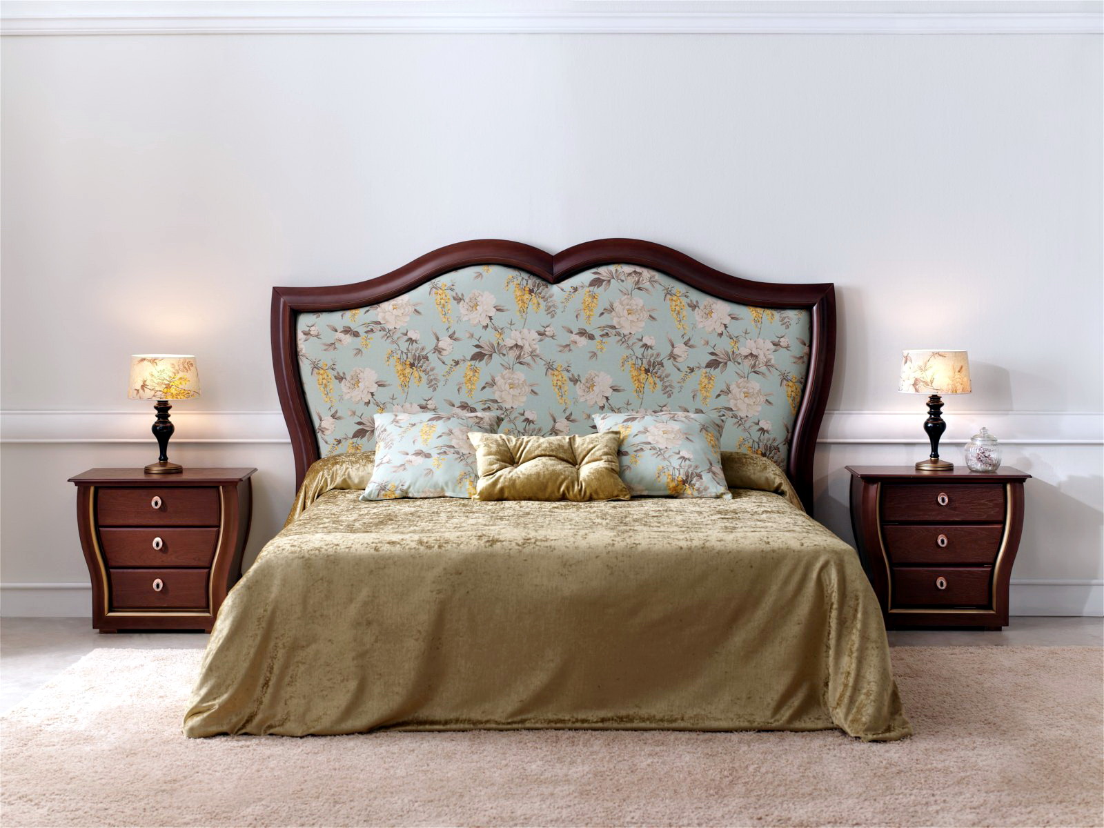 Dormitorio cama tapizada Zache 0049.1 by Zache Diseño Anzadi Mobiliario en muebles antoñán® León