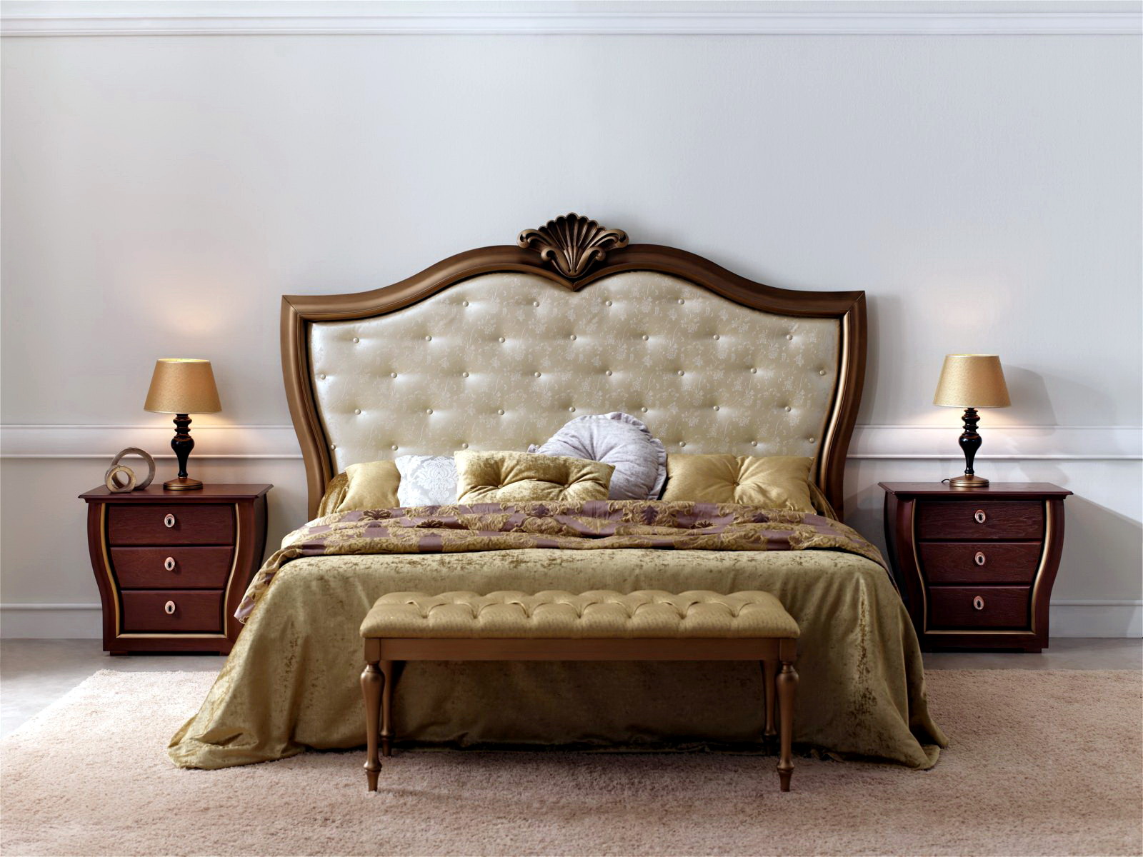 Dormitorio cama tapizada Zache 0058.2 by Zache Diseño Anzadi Mobiliario en muebles antoñán® León