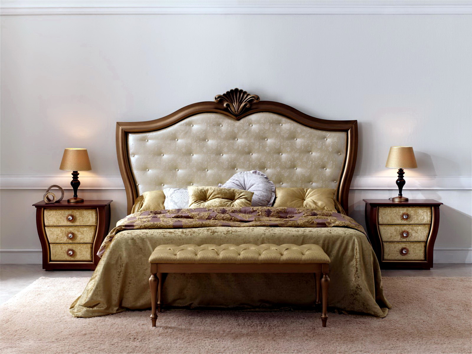 Dormitorio cama tapizada Zache 0059.2 by Zache Diseño Anzadi Mobiliario en muebles antoñán® León