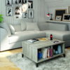 Mesa centro moderna Low Cost YOKO 37.1 abierta by Azor en muebles antoñán® León