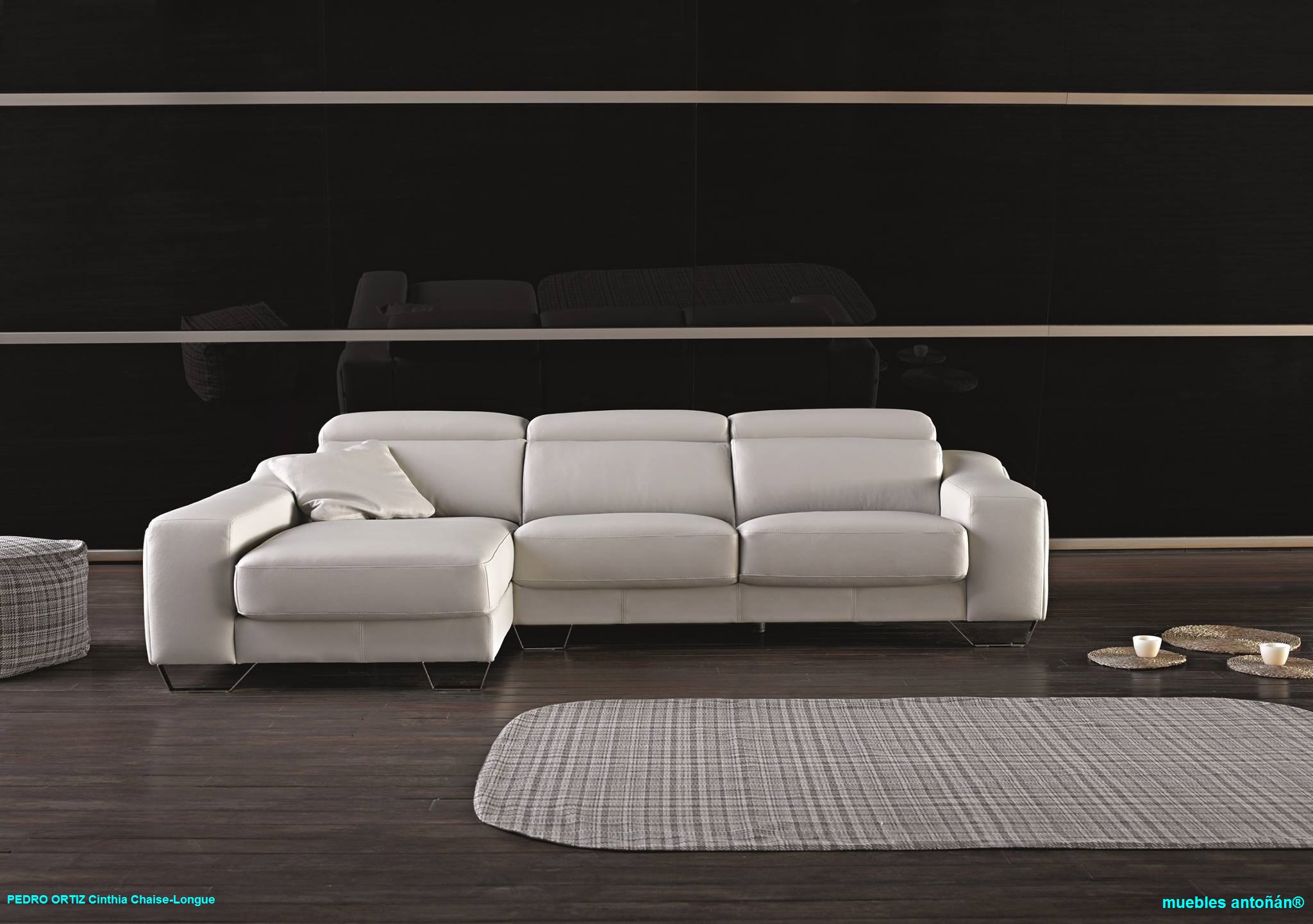 CINTHIA sofá modular asientos extensibles by Pedro Ortiz CHAISE-LONGUE venta en Muebles Antoñán León