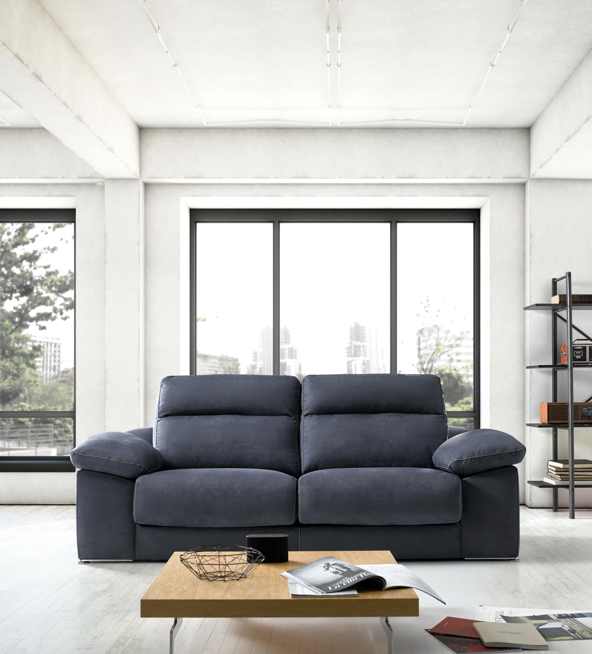 ARIEL sofá modular asientos extensibles by Pedro Ortiz 02 de venta en Muebles Antoñán León
