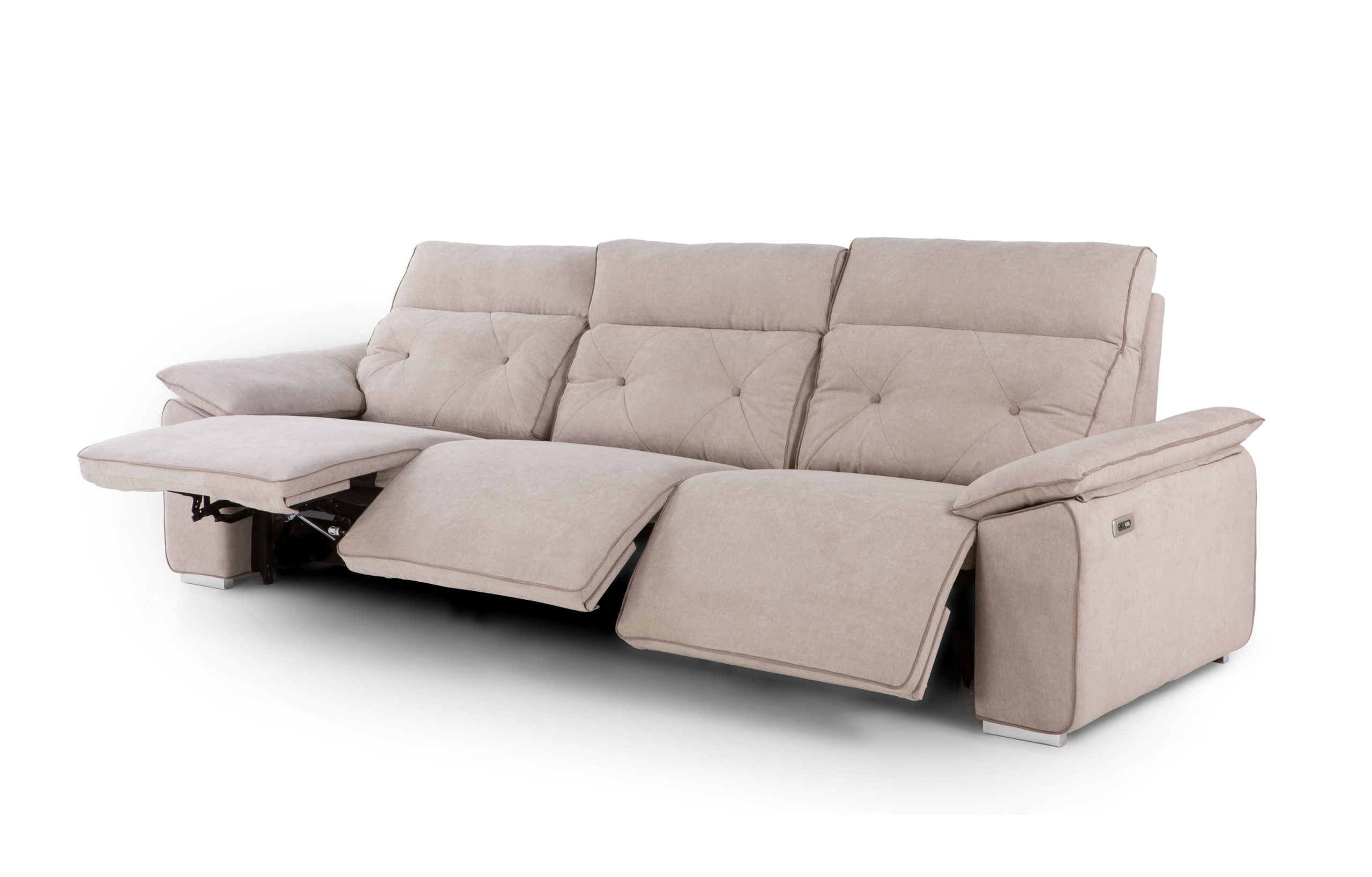 NATIVA sofá modular asientos relax o fijos by Reyes Ordoñez SOFÁ CHAISE-LONGUE Nativa sofá 001.3 de venta en Muebles ANTOÑÁN León