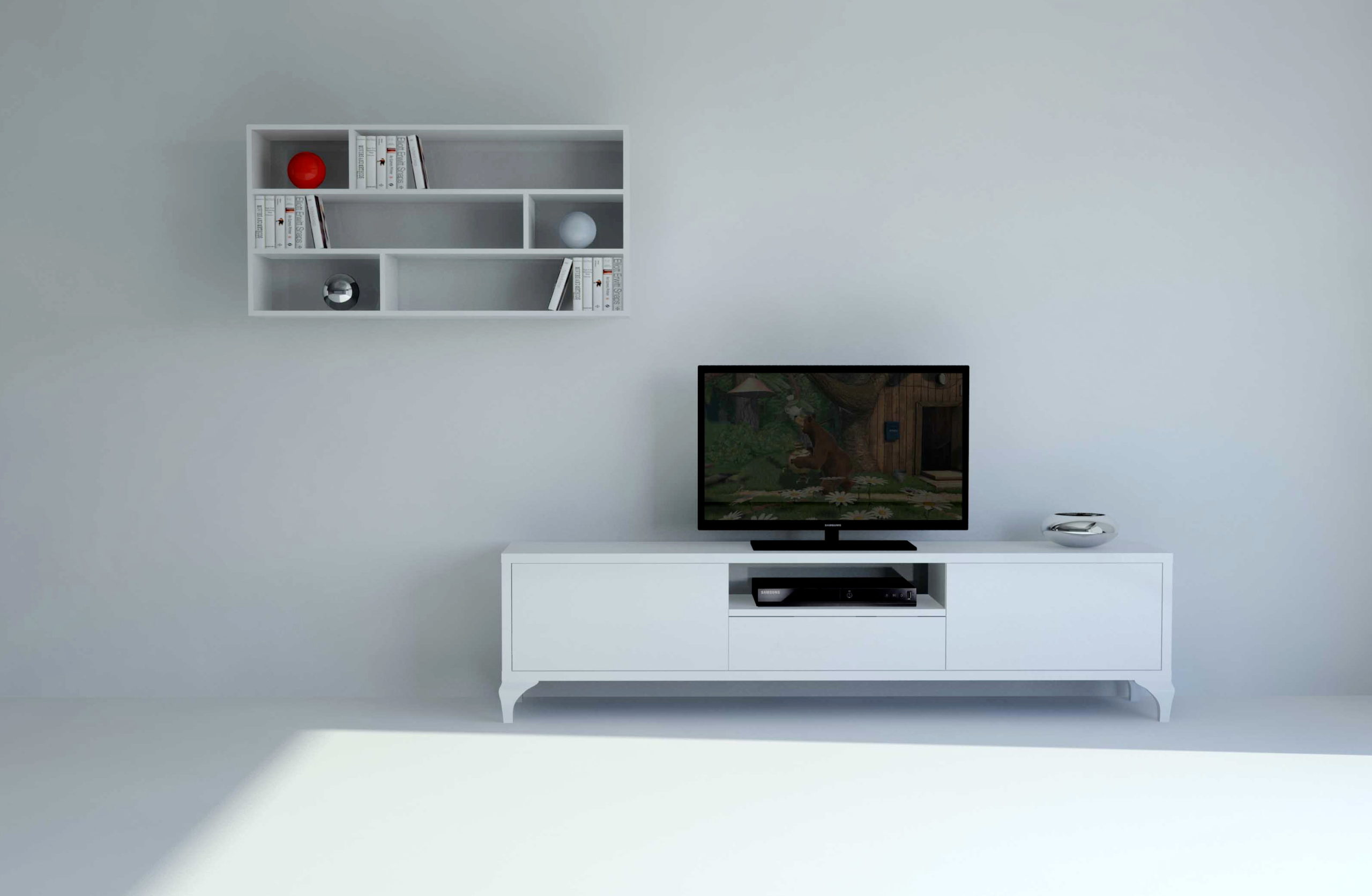 Mueble TV Moderno by Cubimobax ILUSION HOME PLUS 09.3 de venta en MUEBLES ANTOÑÁN